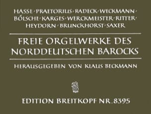 Oeuvres D'orgue. Allemagne Du Nord Baroque Partition Orgue