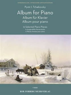 Album pour piano TCHAIKOVSKY Partition Piano