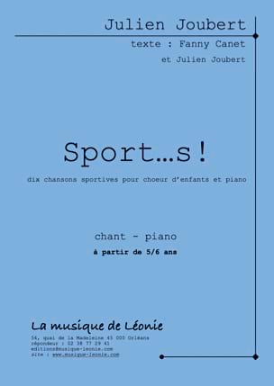 Sport...s! - Chant/piano Julien Joubert Partition Chœur