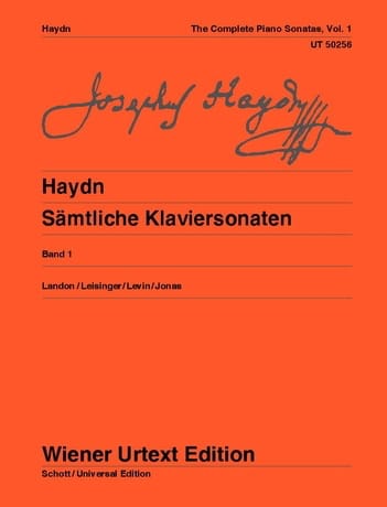 Sonates pour Piano Volume 1 - HAYDN - Partition - Piano