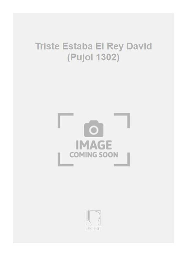 Triste Estaba El Rey David Alonso Mudarra Partition Guitare