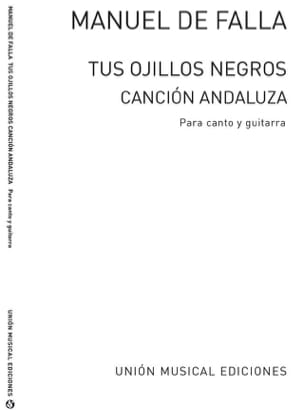Tus Ojillos Negros DE FALLA Partition Guitare