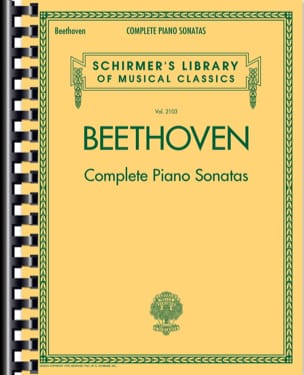 Intégrale Sonates pour piano BEETHOVEN Partition Piano
