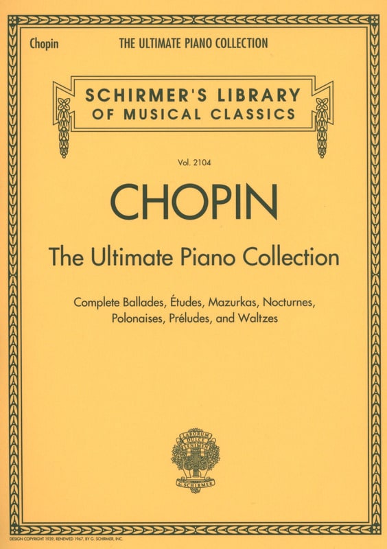 The Ultimate piano collection - CHOPIN - Partition - Piano