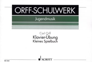 Klavier-Übung ORFF Partition Piano