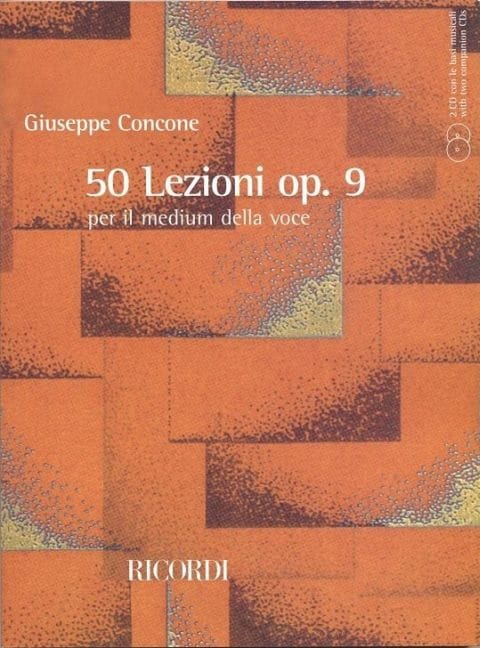 50 Lezioni Opus 9 Giuseppe Concone Partition Pédagogie