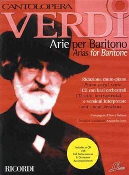 Arie Per Baritono VERDI Partition Opéras