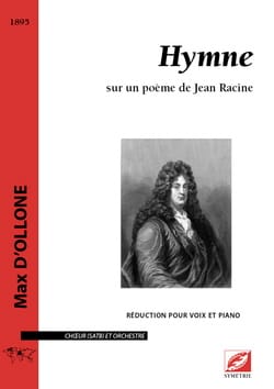 Hymne Max d' Ollone Partition Chœur