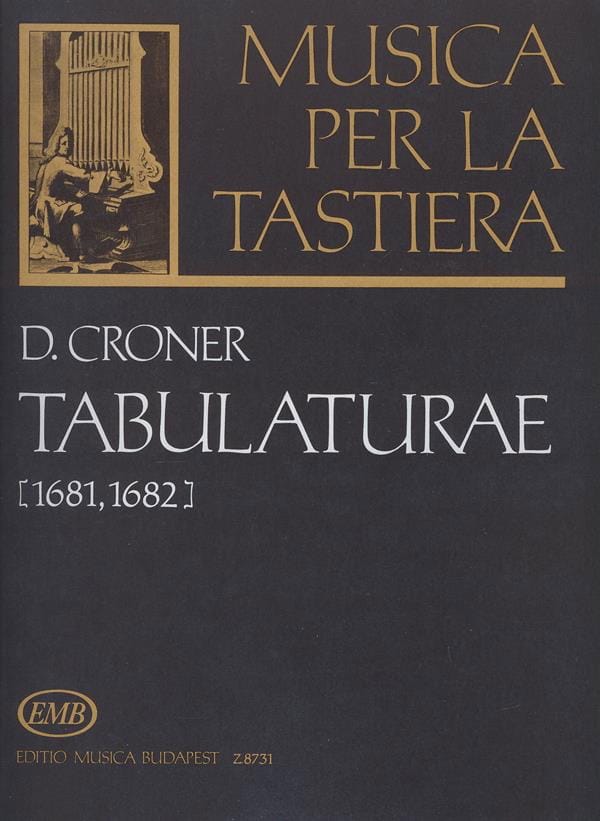 Tabulaturae 1681-1682 - Croner - Partition - Orgue