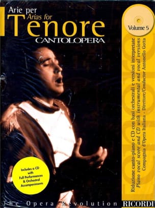 Arie Per Tenore Volume 5 Partition Opéras