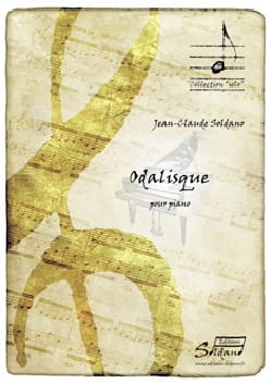 Odalisque Jean-Claude Soldano Partition Piano