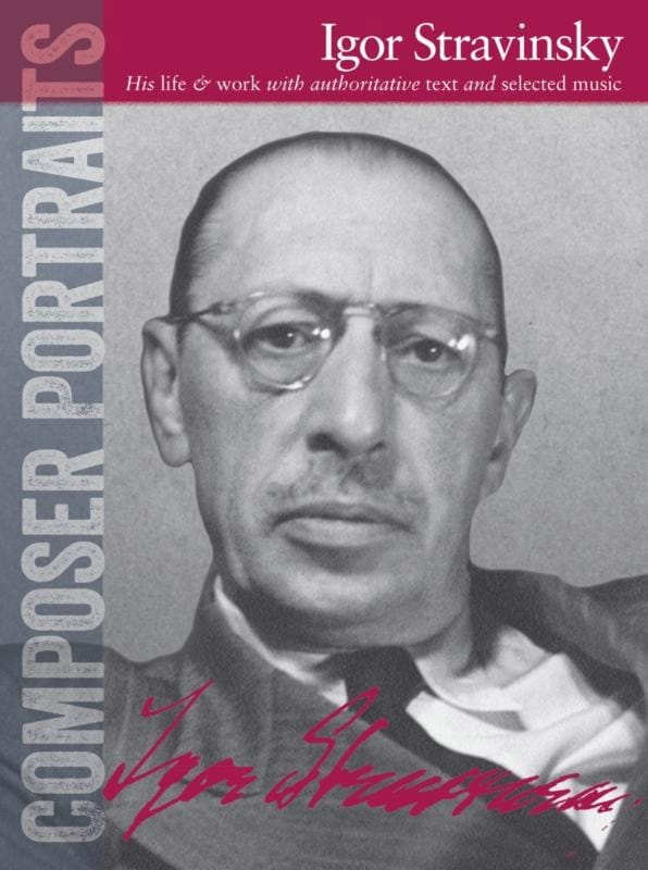 Portrait STRAVINSKY Partition Piano