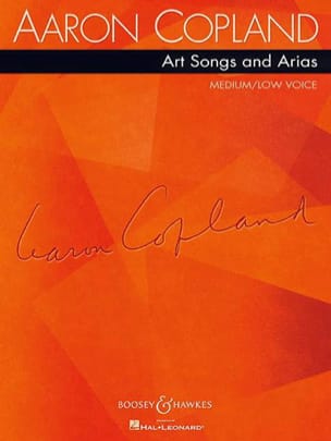 Art Songs And Arias - Medium / Low Voice COPLAND Partition Mélodies