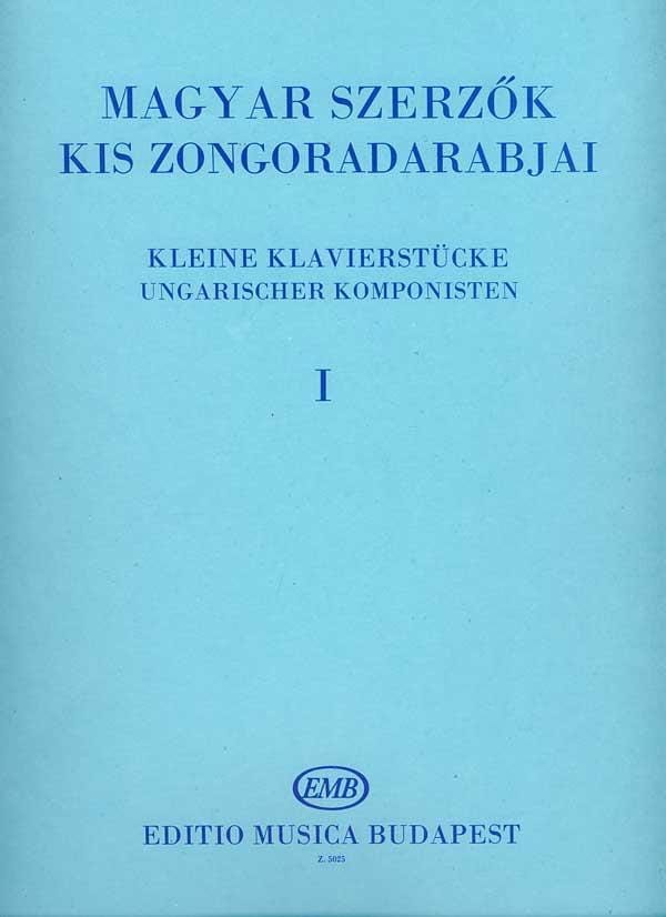 Kleine Klavierstücke Ungarischen Komponisten Vol 1 Partition Piano