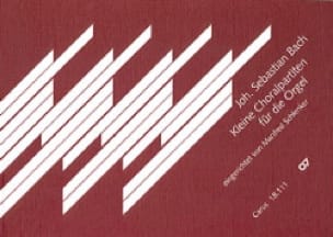 Kleine Choralpartiten Für Die Orgel BACH Partition Orgue