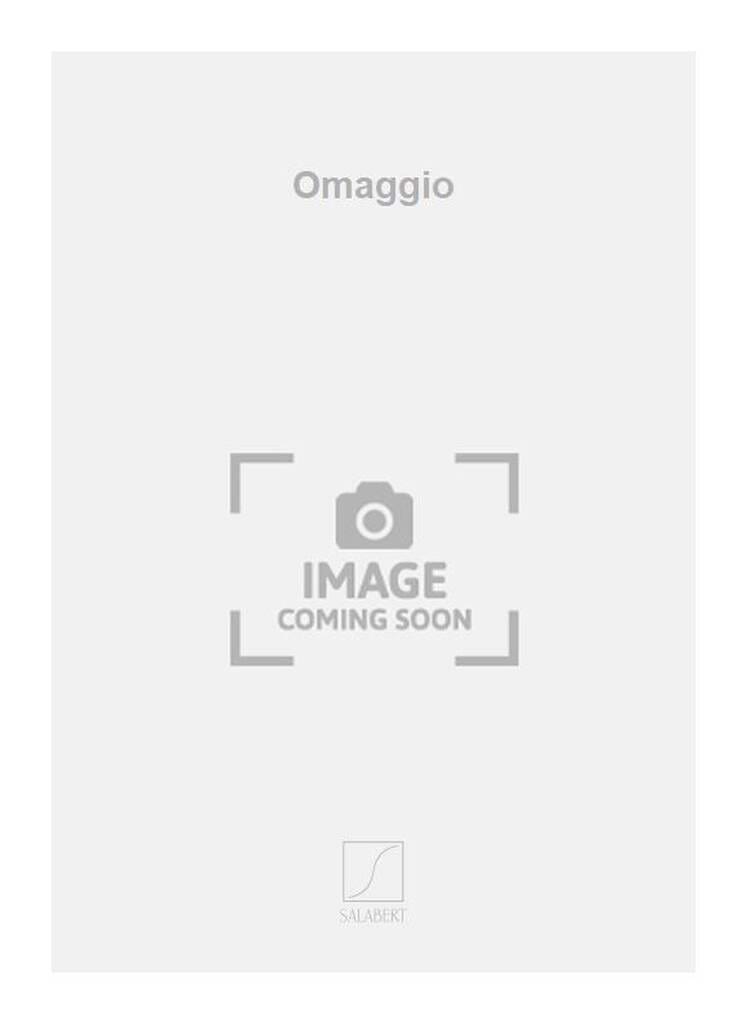 Omaggio - Eric Tanguy - Partition - Piano