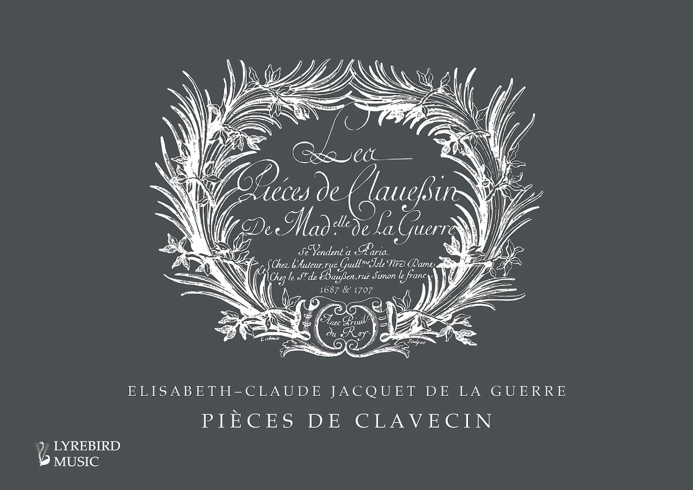 Pieces de Clavecin - de la Guerre Elisabeth-Claude Jacquet - Partition