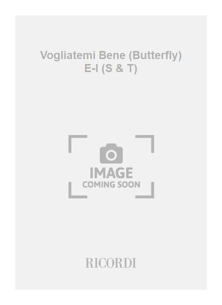 Vogliatemi Bene. Madame Butterfly - PUCCINI - Partition - Opéras