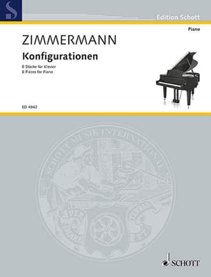 Konfigurationen 1956 Bernd Alois Zimmermann Partition Piano