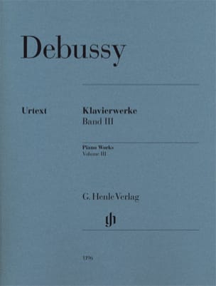 Oeuvre pour Piano Volume 3 DEBUSSY Partition Piano