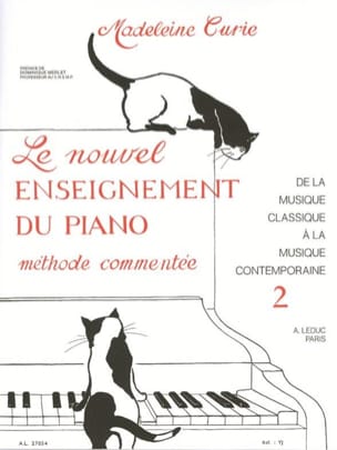 Nouvel Enseignement du Piano Volume 2 Madeleine Curie Partition Piano