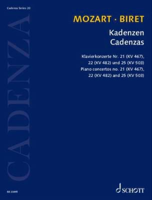 Parcourir les pages de Cadenzas - Concertos pour piano 21, 22 et 25
