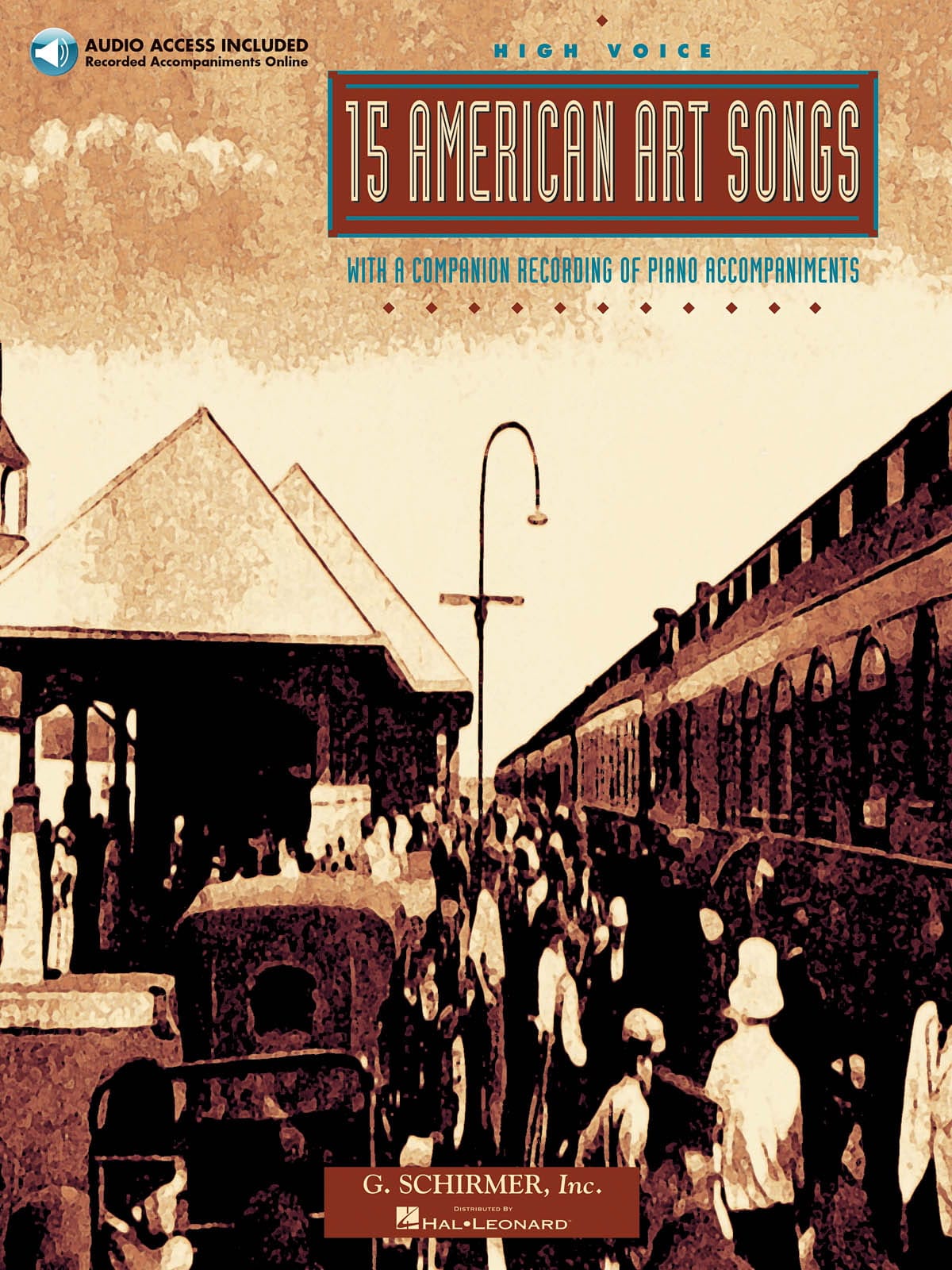 15 American Art Song Voix Haute - Partition - Mélodies
