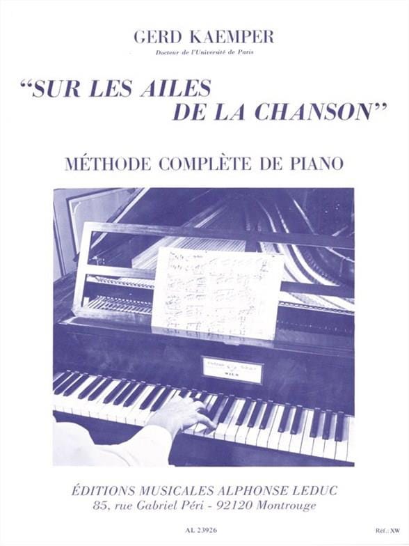 Sur Les Ailes De La Chanson Gerd Kaemper Partition Piano