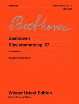 Sonate op. 57 Appassionata - Piano BEETHOVEN Partition Piano