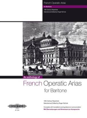 French Operatic Arias Baryton Partition Opéras