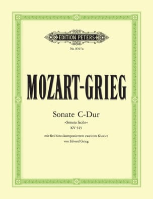 Sonate KV 545 - 2 Pianos MOZART Partition Piano