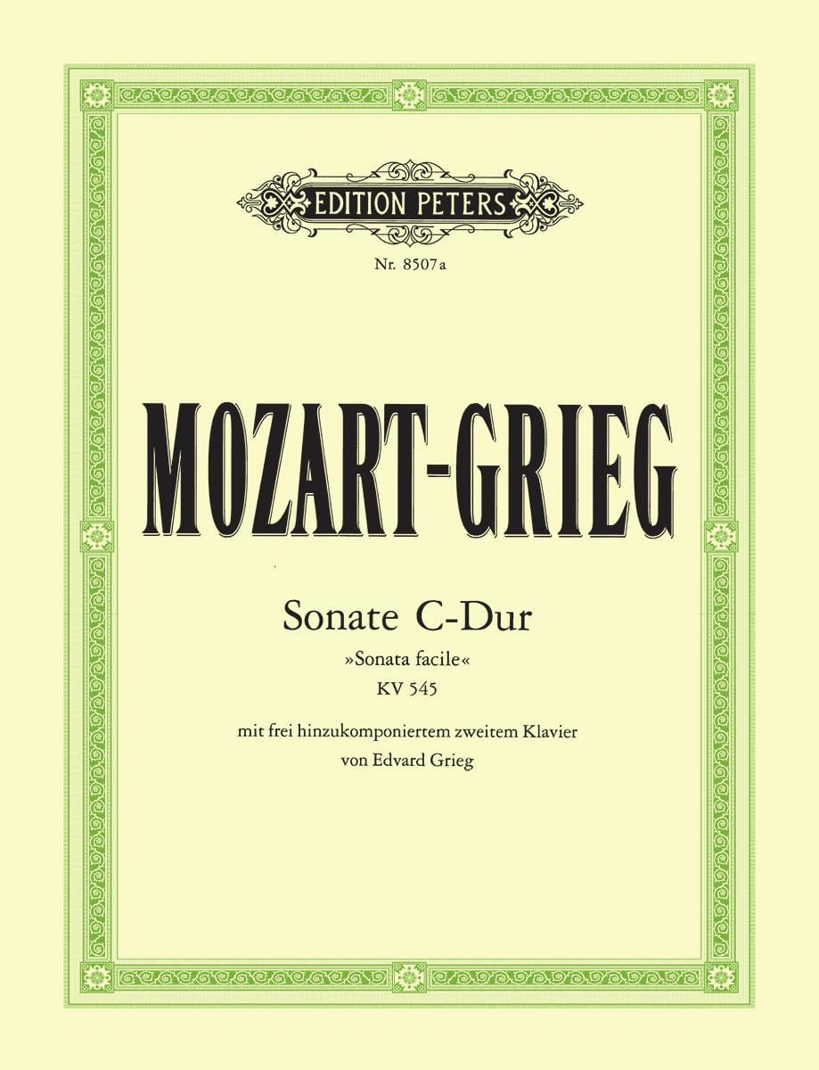 Sonate KV 545 - 2 Pianos - MOZART - Partition - Piano