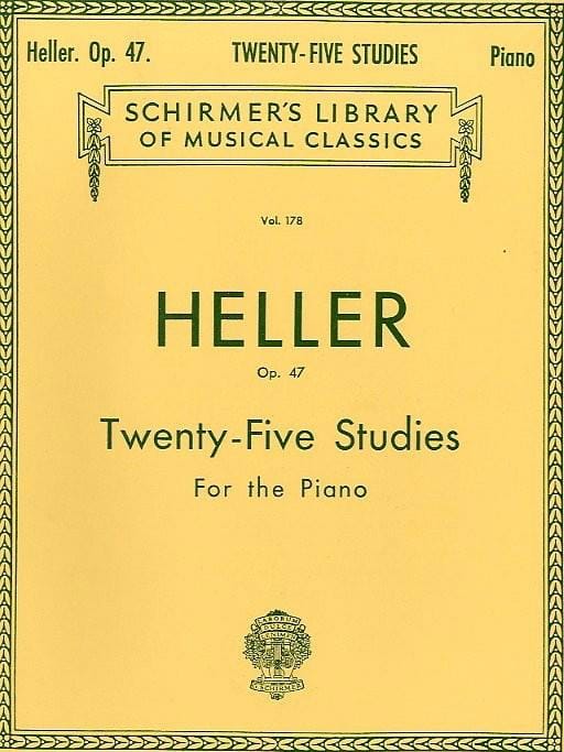 25 Etudes Op 47 Stephen Heller Partition Piano