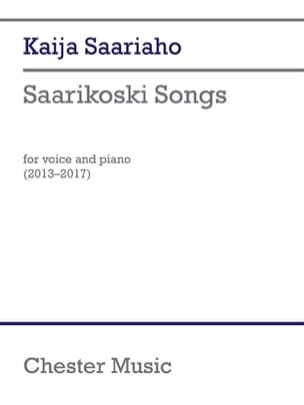 Saarikoski Songs Kaija Saariaho Partition Mélodies