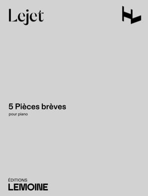 5 Pièces brèves - Piano Edith Lejet Partition Piano