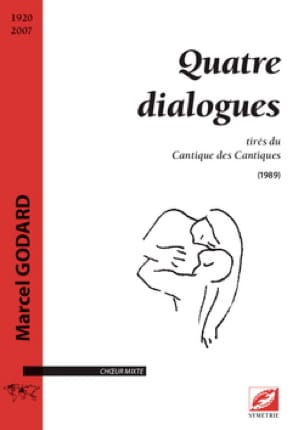 Quatre Dialogues Marcel Godard Partition Chœur
