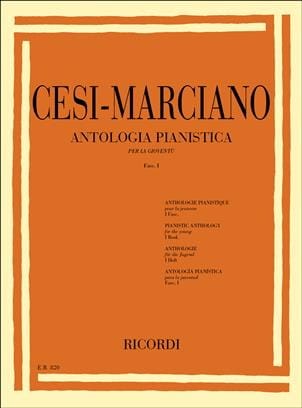 Antologia Pianistica Volume 1 - Marciano Cesi - Partition - Piano