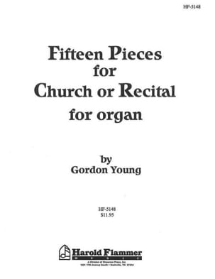 15 Pieces - Orgue Gordon Young Partition Orgue