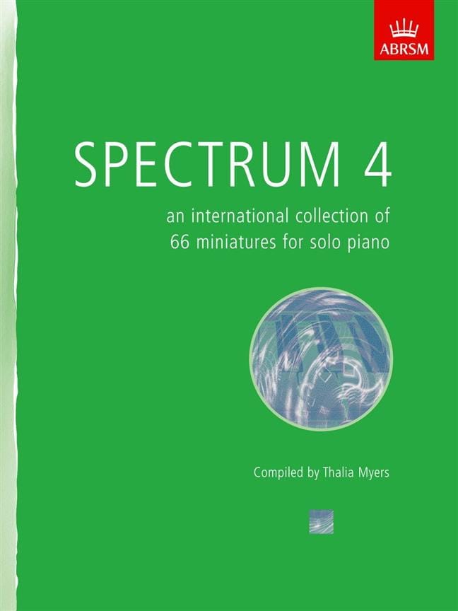 Spectrum 4 : 66 Miniatures. Partition Piano