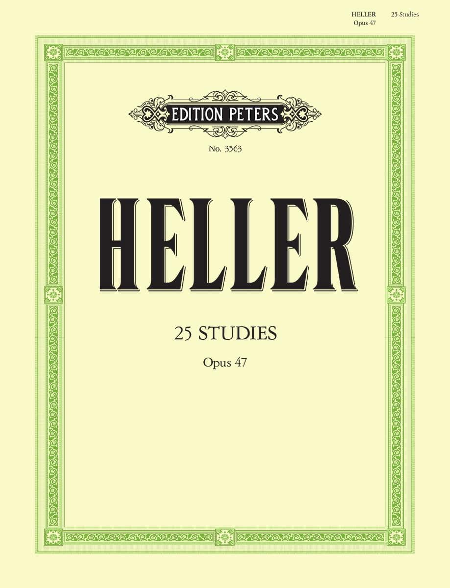 25 Etudes Opus 47 - Stephen Heller - Partition - Piano