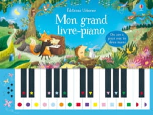 Mon grand livre-piano Livre Chansons et comptines