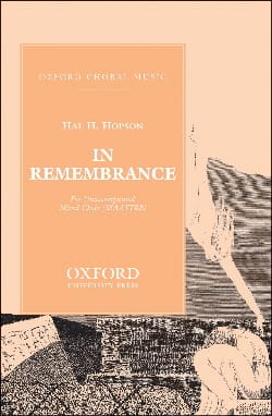 In Remembrance Hopson Partition Chœur