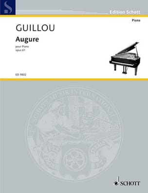 Augure Op. 61 Jean Guillou Partition Piano