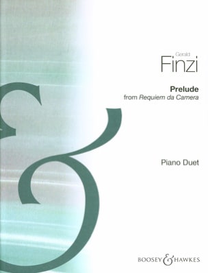 Prélude. 2 pianos Gerald Finzi Partition Piano
