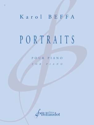 Portraits Karol Beffa Partition Piano