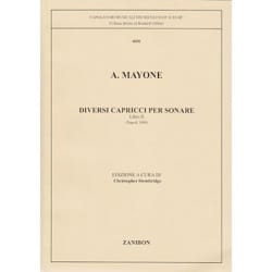 Diversi Capricci per sonare. Libro II Napoli 1609 - Ascanio Mayone