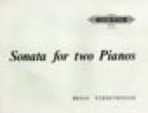 Sonata 2 Pianos - Ferneyhough - Partition - Piano