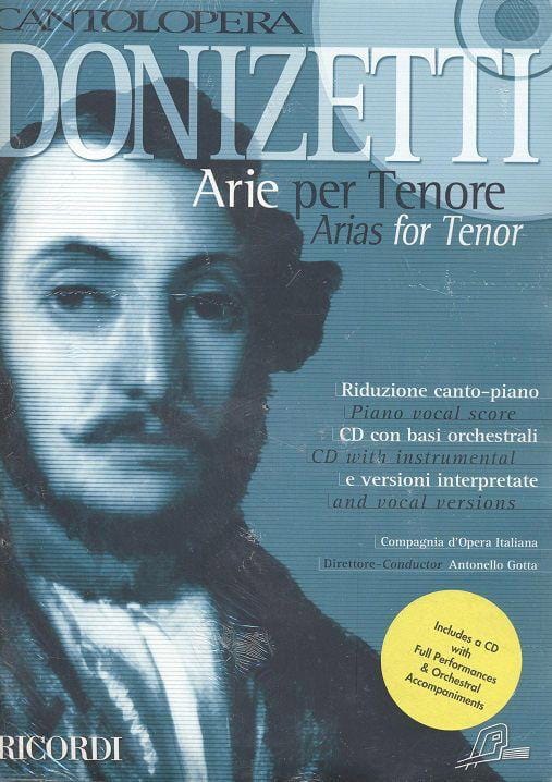 Arie Per Tenore DONIZETTI Partition Opéras