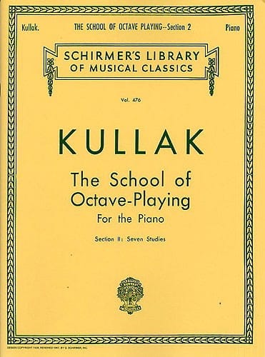 SCHOOL OF OCTAVE PLYNG BK2 PF KULLAK Partition