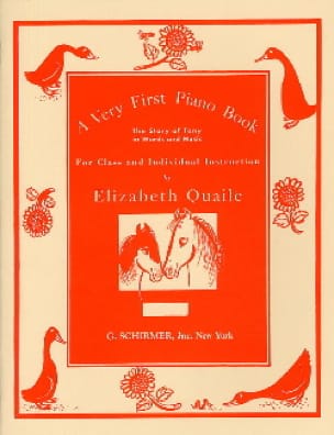 A very first piano book - Elizabeth Quaile - Partition - Piano